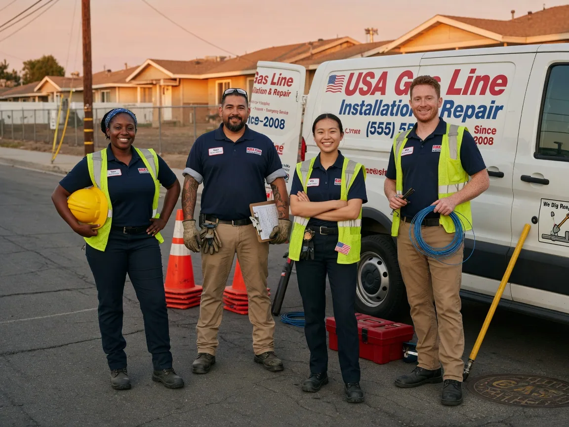 Gas Line Installation company in Drummond, OK